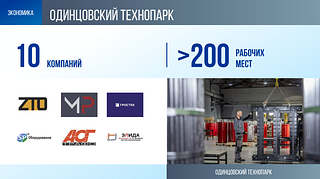 Экономика: Одинцовский технопарк