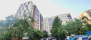 В посёлке Лесной Городок Одинцовского округа утепляют фасады многоквартирных домов
