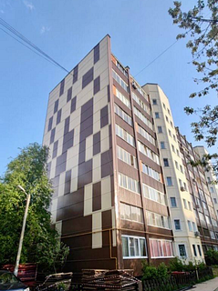 В посёлке Лесной Городок Одинцовского округа утепляют фасады многоквартирных домов