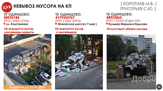 Эффективность содержания объектов благоустройства обсудили на еженедельном совещании главы Одинцовского округа