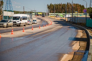 Строительные работы ведут 79 человек и 38 единиц техники