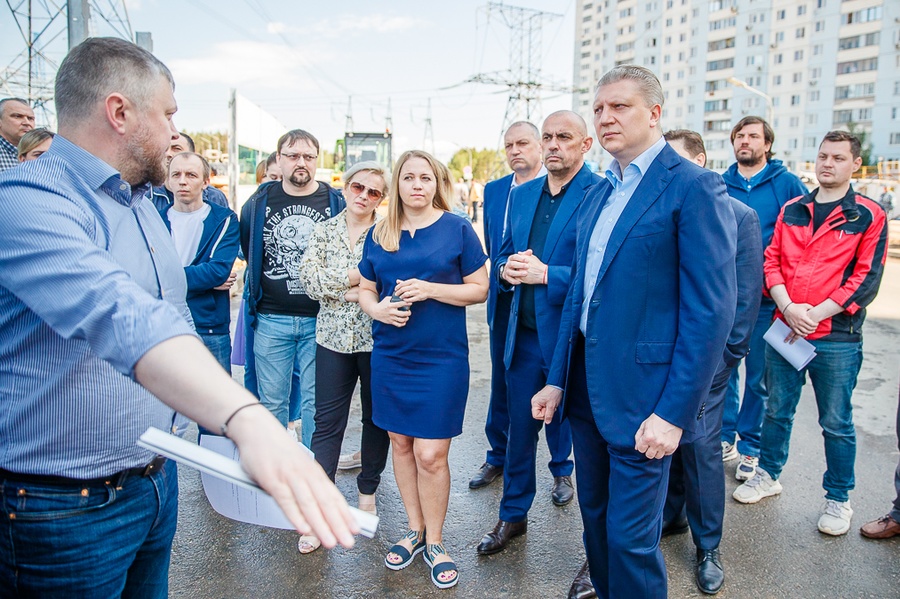 VLR s, Андрей Иванов проконтролировал ход реконструкции улицы Чистяковой в Новой Трехгорке