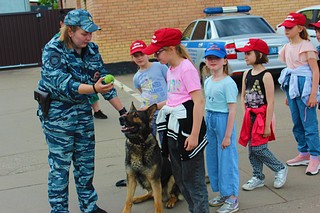 Одинцовские полицейские организовали экскурсию для детей по Управлению МВД России по Одинцовскому округу