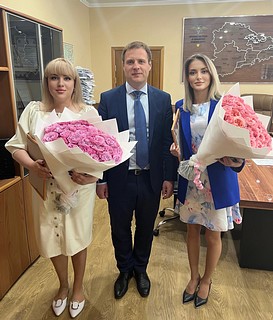 Пресс-службу Одинцовской полиции поздравили с 40-летием со дня образования службы