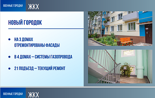 В Одинцовском округе 2022 год был объявлен годом военных городков: ЖКХ
