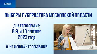 Выборы губернатора Московской области