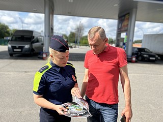 Одинцовские автоинспекторы провели социальный раунд «Трезвый водитель»