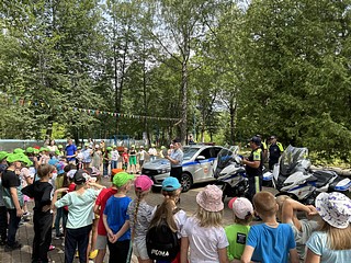 Одинцовские Госавтоинспекторы провели Единый день детской дорожной безопасности «Детям Подмосковья — безопасные дороги»