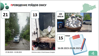 Работу нелегальных транспортных компаний по вывозу строительного мусора и борьбу с ними обсудили на еженедельном совещании главы муниципалитета Андрея Иванова