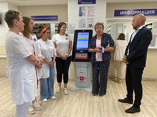 Татьяна Одинцова рассказала коллективу звенигородской поликлиники о ключевых задачах округа в сфере здравоохранения