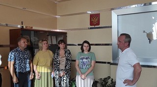 Геннадий Гарькавый провел встретился с коллективом территориального управления Звенигород
