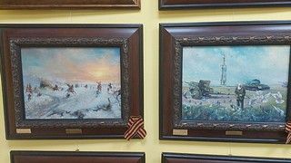 В Одинцовском историко-краеведческом музее открылась выставка «Моя Россия» художника Анатолия Попова