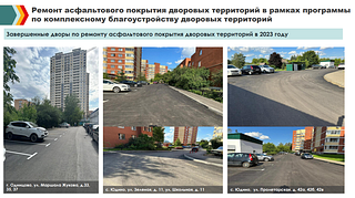 В Одинцовском городском округе продолжаются ремонты дворовых территорий