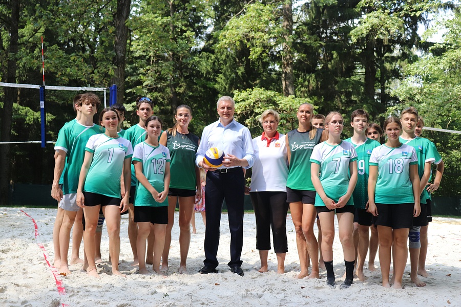 Андрей Иванов посетил мастер-класс волейболисток из команды «Заречье-Одинцово»