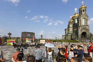 Седьмой сезон программы «Военные оркестры в парках» завершился у стен Главного храма Вооруженных Сил России