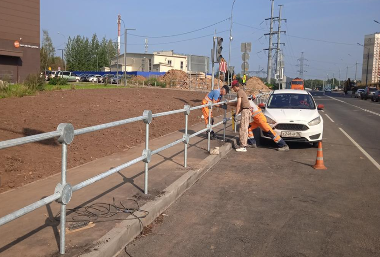 Реконструкция улицы Чистяковой в Одинцово завершится до конца сентября, Август