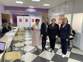 Одинцовские депутаты проверяют работу участковых избирательных комиссий муниципалитета