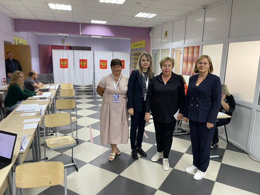 Одинцовские депутаты проверяют работу участковых избирательных комиссий муниципалитета, Сентябрь