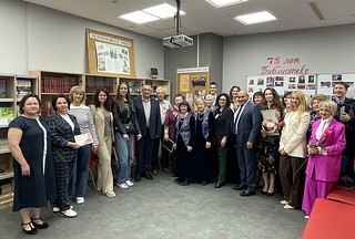 Торжественное мероприятие, приуроченное к 75-летию библиотеки «МаксимуМ», прошло 21 сентября в Новоивановском