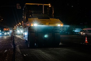 В Одинцовском округе продолжается ремонт участка Можайского шоссе протяженностью 7 км