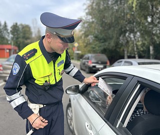 В Одинцовском округе сотрудники Госавтоинспекции провели профилактический рейд «Детское кресло»