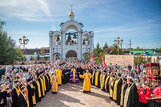 В Одинцовском округе 17 сентября прошёл XII Елисаветинский крестный ход