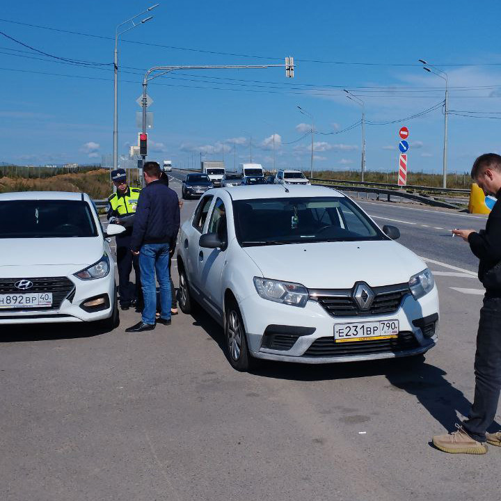 Очередной рейд против нелегальных таксистов прошёл в Одинцовском округе 5 сентября, Сентябрь