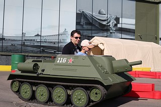 День танкиста отметили 10 сентября в Музейно-храмовом комплексе Министерства обороны России в Кубинке