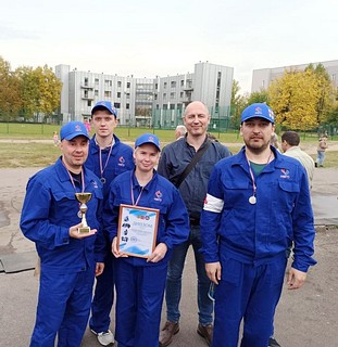 Сотрудники АО «Одинцовская теплосеть» заняли второе место на областных соревнованиях