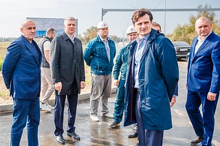 Завершен капитальный ремонт подъездной дороги к ЖК «Равновесие»