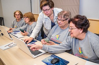 В Одинцовском округе участники проекта «Активное долголетие» могут пройти курсы по повышению компьютерной грамотности