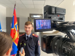 В Одинцово журналисты продолжают знакомиться с деятельностью участковых уполномоченных полиции