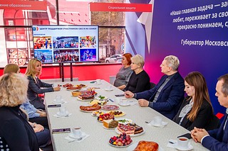 Глава Одинцовского городского округа Андрей Иванов посетил Центр поддержки участников СВО и их семей