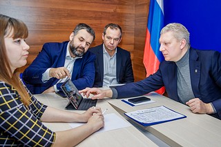 Андрей Иванов провел личный прием граждан в местном штабе «Единой России»