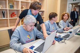Глава Одинцовского округа Андрей Иванов встретился с участниками проекта «Активное долголетие»