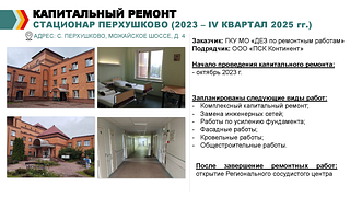 Ход текущих и капитальных ремонтов объектов здравоохранения обсудили на еженедельном совещании главы муниципалитета