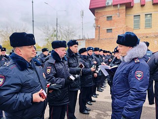 Начальник УМВД России по Одинцовскому городскому округу принял участие в строевом смотре личного состава