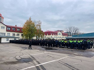 Начальник УМВД России по Одинцовскому городскому округу принял участие в строевом смотре личного состава