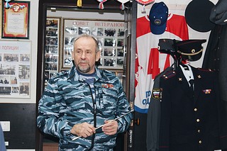 Председатель Совета ветеранов УМВД Александр Тарасов провёл в Одинцово «Урок мужества» для подростков