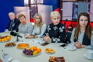 Депутат Московской областной Думы Дмитрий Голубков встретился с женами участников СВО, обсудив результаты работы центра за последнее время