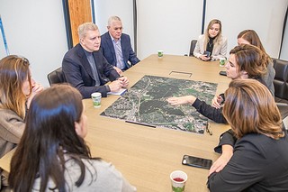 Глава Одинцовского городского округа Андрей Иванов осмотрел инфраструктуру и территорию Мещерского парка