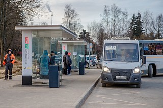 Ход благоустройства подходов к станции МЦД-4 «Лесной городок» проверил Андрей Иванов