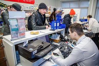 Обновленный офис «Почты России» в Лесном городке осмотрел Андрей Иванов
