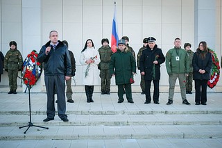 Торжественная церемония закрытия регионального этапа «Вахты Памяти — 2023» состоялась 18 ноября в музейном комплексе Зои Космодемьянской в Рузском городском округе