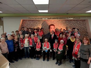 В Культурно-досуговом центре имени Народного артиста СССР Иосифа Кобзона 12 декабря состоялся праздничный концерт