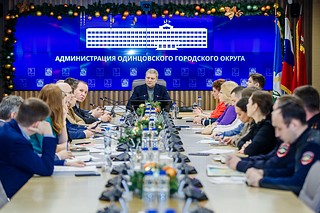 Глава Одинцовского округа Андрей Иванов провел рабочую встречу с жителями села Немчиновка