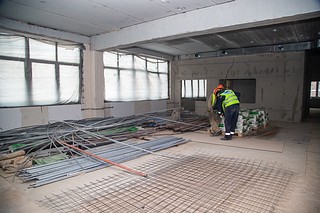 Глава Одинцовского округа Андрей Иванов проверил ход строительства нового корпуса СОШ № 8 в Одинцово