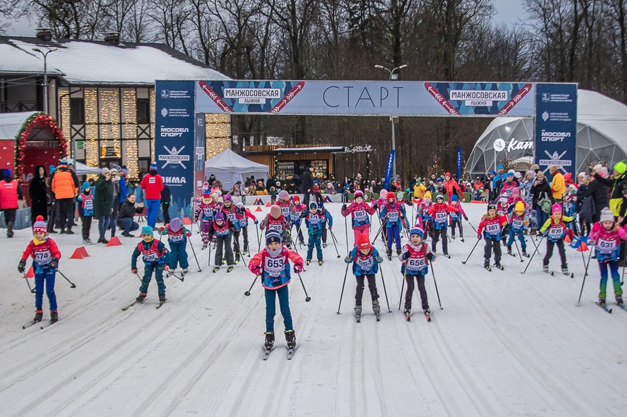 Гонка текст 3, В Одинцовском округе прошла традиционная предновогодняя Манжосовская лыжная гонка