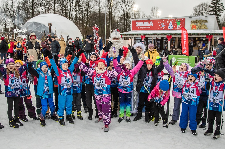 Гонка текст 7, В Одинцовском округе прошла традиционная предновогодняя Манжосовская лыжная гонка