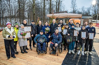 Министр спорта Московской области Дмитрий Абаренов и глава Одинцовского городского округа Андрей Иванов наградили лучших спортсменов муниципалитета
